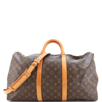 Louis Vuitton Keepall Bandouliere Bag Monogram Canvas 50
