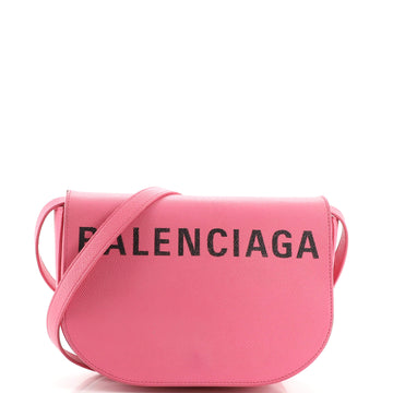 Balenciaga Logo Ville Day Bag Leather Small