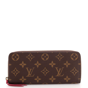 Louis Vuitton Clemence Wallet Monogram Canvas Brown 2073501