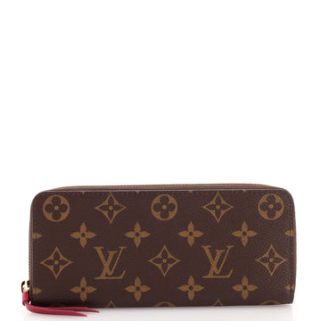 Louis Vuitton Clemence Wallet Monogram Canvas