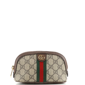 Gucci Ophidia Cosmetic Case GG Coated Canvas Medium