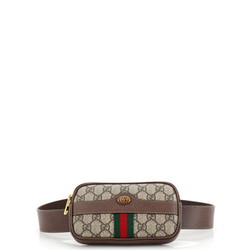 Gucci Ophidia Belt Bag GG Coated Canvas Mini