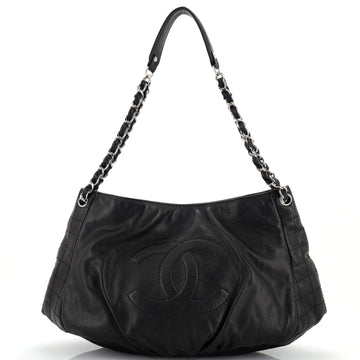 Chanel Timeless Half Moon Tote Caviar Large