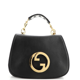 Gucci Blondie NM Flap Bag Leather Medium