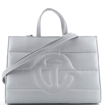 Telfar Moose Knuckles Shopping Tote Quilted Nylon Medium