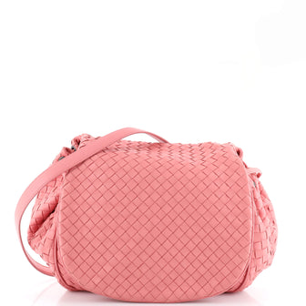 Bottega Veneta Flap Messenger Bag Intrecciato Nappa Small
