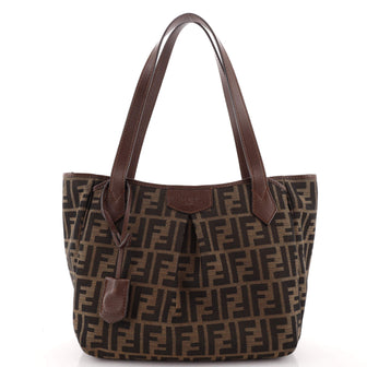 Fendi Grande Shopping Bag Zucca Canvas Large