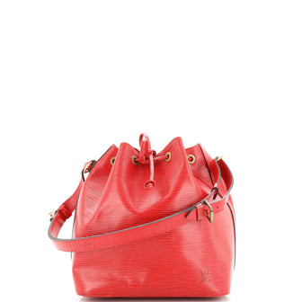 Louis Vuitton Petit Noe Handbag Epi Leather
