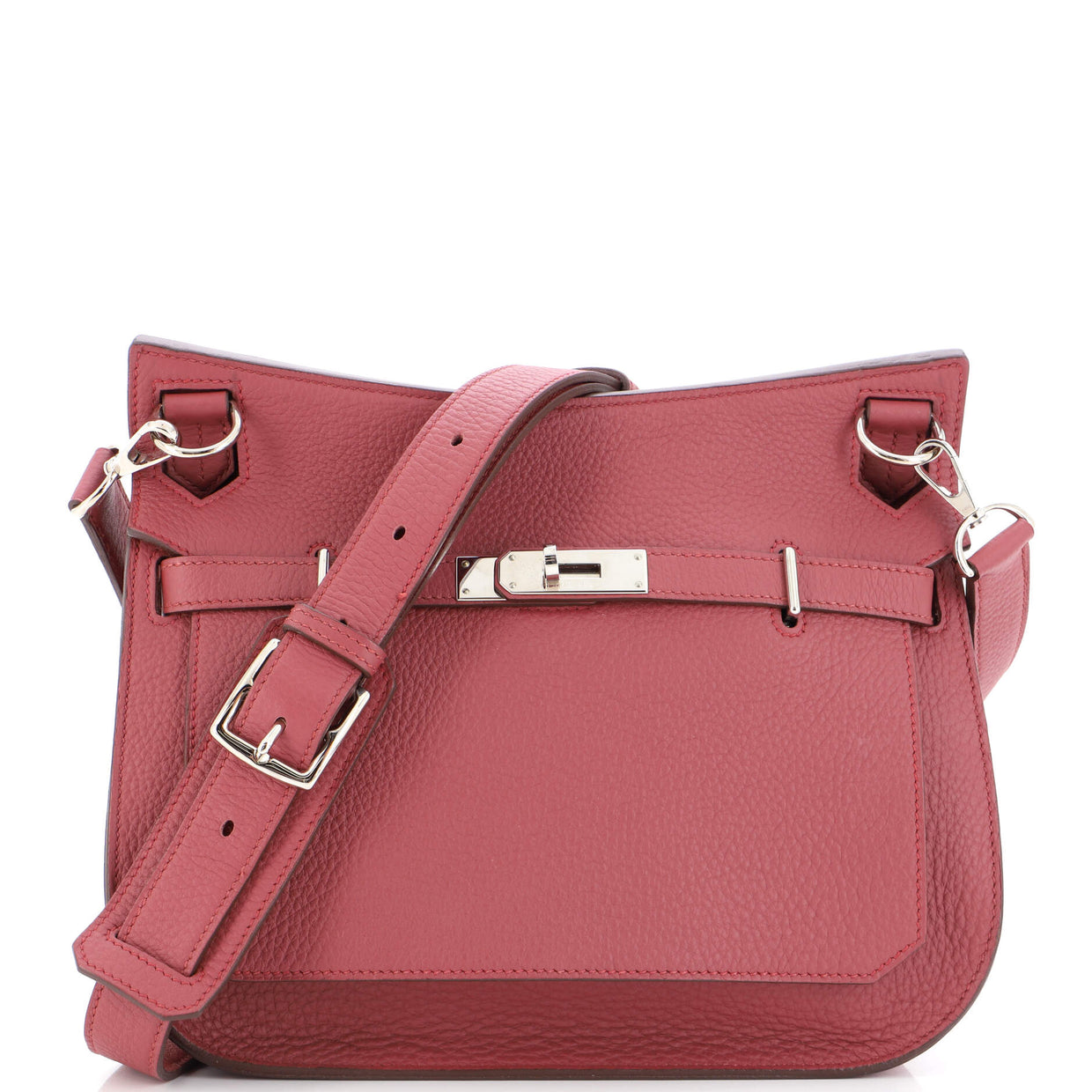 Hermes Jypsiere Bag Clemence 28 Pink 20748119