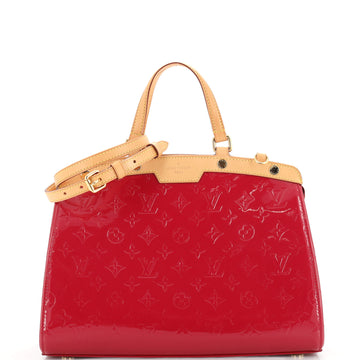 Louis Vuitton Brea Handbag Monogram Vernis MM
