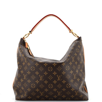 Louis Vuitton Sully Handbag Monogram Canvas MM