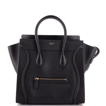 Celine Luggage Bag Smooth Leather Mini