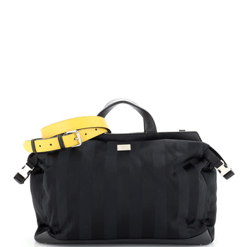 Fendi Peekaboo Iconic Tote Pequin Nylon Medium