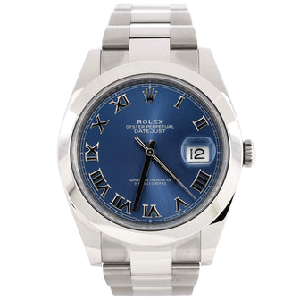 Rolex Oyster Perpetual Datejust Automatic Watch Stainless Steel 41
