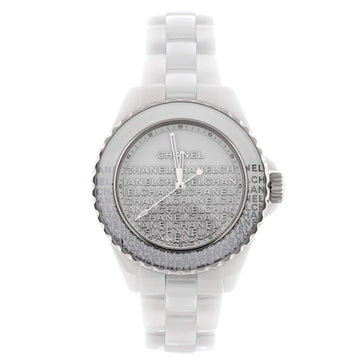 Chanel J12 Wanted de Chanel Quartz Watch Ceramic and Stainless Steel 33