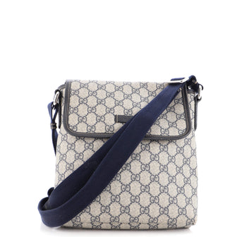 Gucci Flap Messenger GG Coated Canvas Small