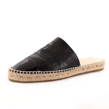 Chanel Women's CC Mule Espadrilles Leather