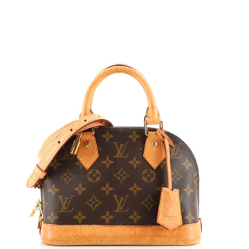 Louis Vuitton Alma Handbag Monogram Canvas BB