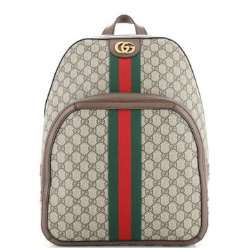 Gucci Ophidia Backpack GG Coated Canvas Medium
