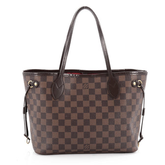 Louis Vuitton Neverfull Tote Damier PM Brown 2075601