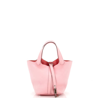 Hermes Picotin Lock Bag Clemence PM