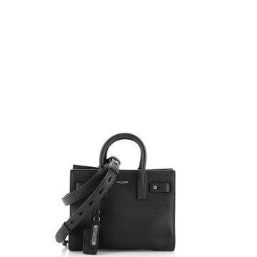 Saint Laurent Sac de Jour Bag Leather Nano
