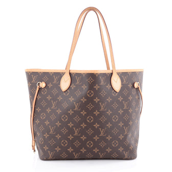 Louis Vuitton Neverfull NM Tote Monogram Canvas MM Brown 2076101