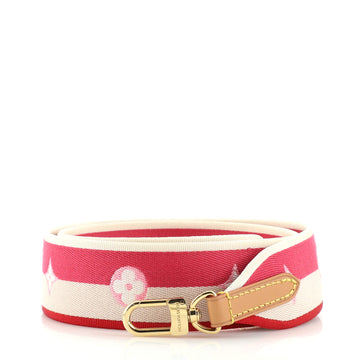 Louis Vuitton Logo Shoulder Strap Jacquard Wide
