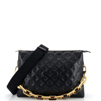 Louis Vuitton Coussin Bag Monogram Embossed Lambskin MM