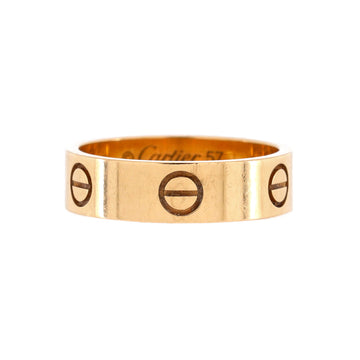 Cartier Love Band Ring 18K Yellow Gold