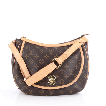 Louis Vuitton Tulum Handbag Monogram Canvas PM Brown 2076802