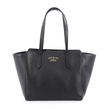 Gucci Swing Tote Leather Small Black 2077302