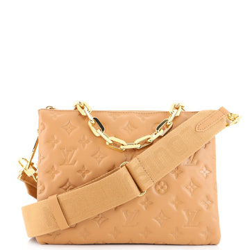 Louis Vuitton Coussin Bag Monogram Embossed Lambskin PM