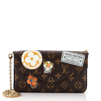 Louis Vuitton Felicie Pochette Limited Edition Monogram Canvas