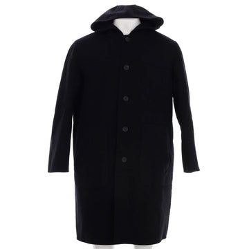 Fendi Men's Reversible Hooded Duffle Coat Wool and Cashmere Blend