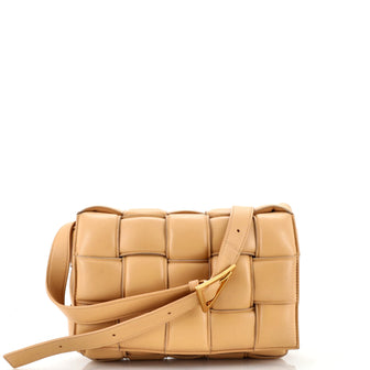 Bottega Veneta Cassette Crossbody Bag Padded Maxi Intrecciato Leather
