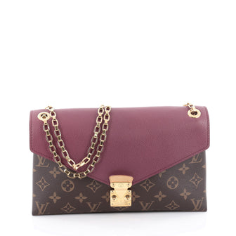 Louis Vuitton Pallas Chain Shoulder Bag Monogram Canvas 2078201