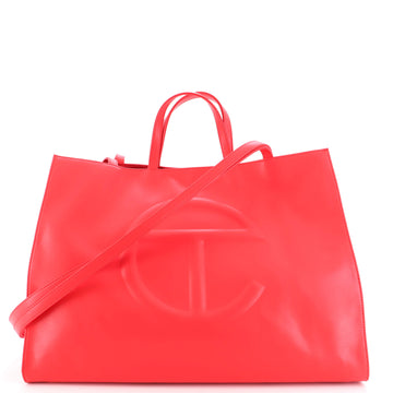 Telfar Shopping Tote Faux Leather Large