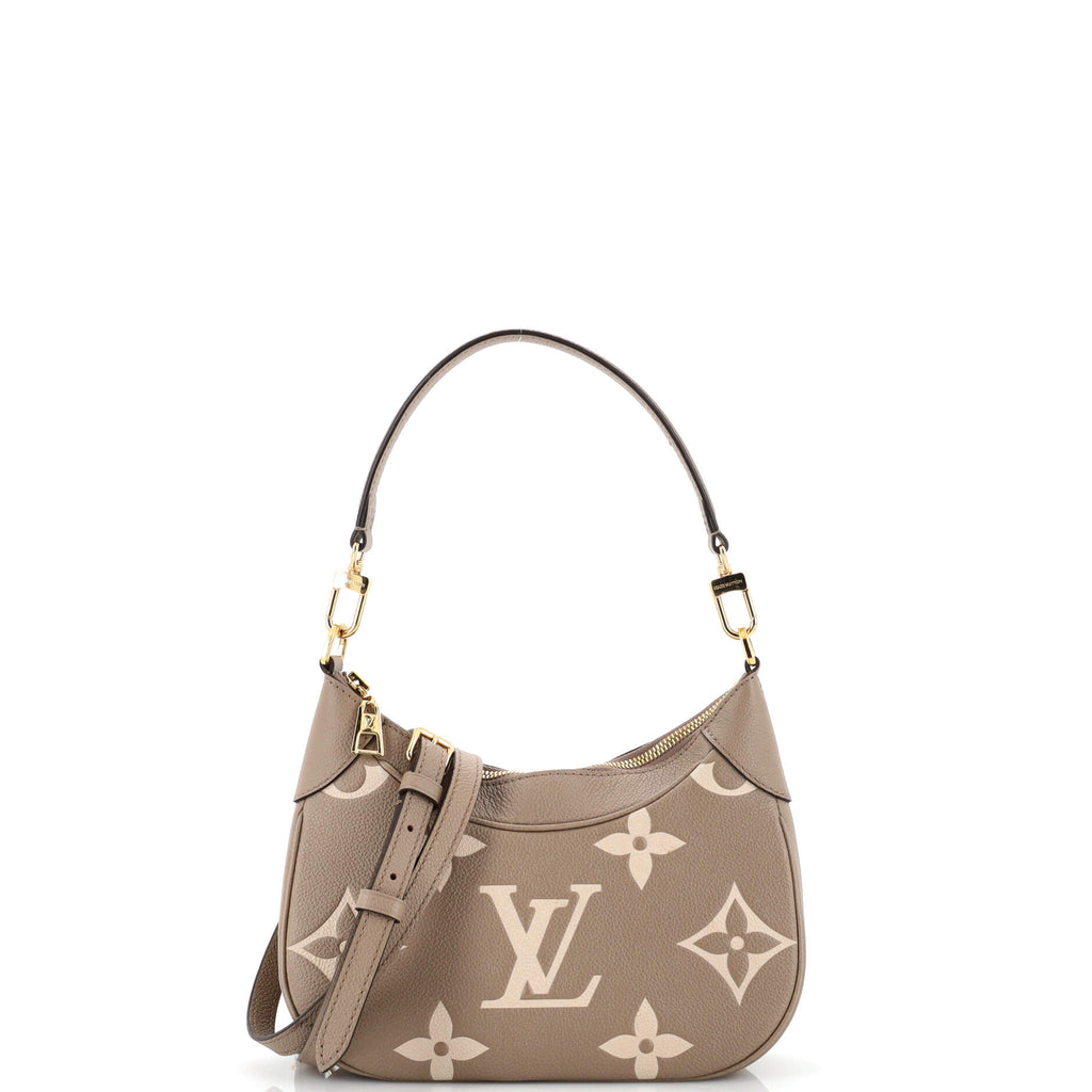 Louis Vuitton Bagatelle NM Handbag Monogram Empreinte Giant Neutral