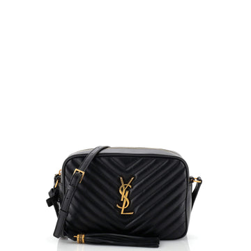 Saint Laurent Lou Camera Bag Matelasse Chevron Leather Small