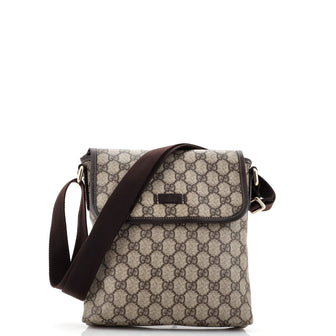 Gucci Flap Messenger GG Coated Canvas Small