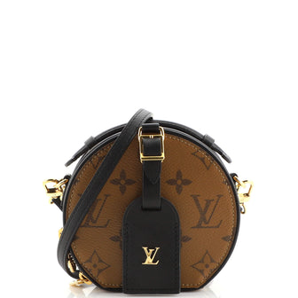 Louis Vuitton Mini Boite Chapeau Bag Reverse Monogram Canvas
