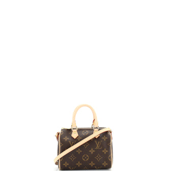Louis Vuitton Speedy Bandouliere NM Bag Monogram Canvas Nano