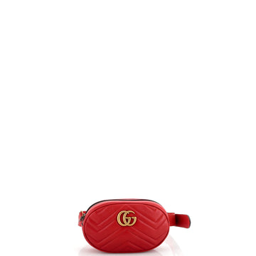 Gucci GG Marmont Belt Bag Matelasse Leather