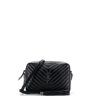 Saint Laurent Lou Camera Bag Matelasse Chevron Leather Small