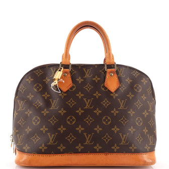 Louis Vuitton Vintage Alma Handbag Monogram Canvas PM