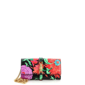 Gucci x Ken Scott Jackie 1961 Chain Wallet Printed Leather