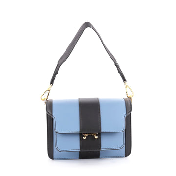 Marni Trunk Accordion Bag Leather Mini Black 2079901