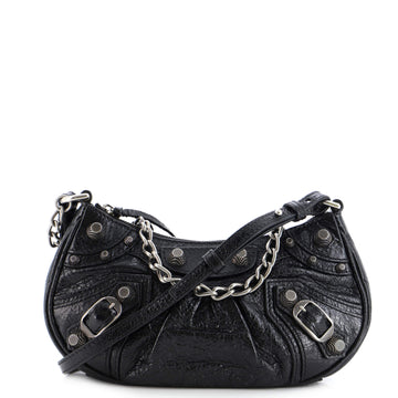 Balenciaga Le Cagole Giant Studs Shoulder Bag Leather Mini