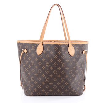 Louis Vuitton Neverfull NM Tote Monogram Canvas MM Brown 2080101